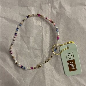 Newton Light Green Jewelry Pouch with Bracelet